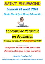 Concours de Pétanque du SES