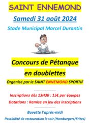 Concours de Pétanque du SES